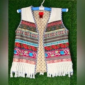 VTG Cristina Colorful Vest size Medium